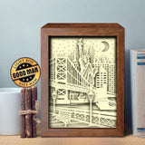 New York 2 - Paper Cut Light Box File - Cricut File - 8x10 Inches - LightBoxGoodMan - LightboxGoodman