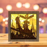 New York 3 - Paper Cutting Light Box - LightBoxGoodman