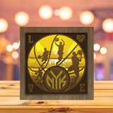 New York Knicks - Paper Cutting Light Box - LightBoxGoodman - LightboxGoodman