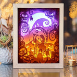 Nightmare Before Christmas 1 – Paper Cut Light Box File - Cricut File - 20x26cm - LightBoxGoodMan - LightboxGoodman