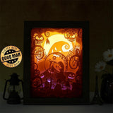 Nightmare Before Christmas 1 – Paper Cut Light Box File - Cricut File - 20x26cm - LightBoxGoodMan - LightboxGoodman