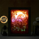 Nightmare Before Christmas 1 – Paper Cut Light Box File - Cricut File - 20x26cm - LightBoxGoodMan - LightboxGoodman