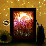 Nightmare Before Christmas 1 - Paper Cutting Light Box - LightBoxGoodman - LightboxGoodman