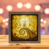 Nightmare Before Christmas 2 - Paper Cutting Light Box - LightBoxGoodman