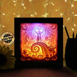 Nightmare Before Christmas 2 - Paper Cutting Light Box - LightBoxGoodman - LightboxGoodman