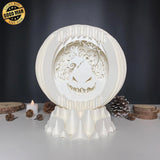 Nightmare Before Christmas - 3D Pop-up Light Box Globe File - Cricut File - LightBoxGoodMan - LightboxGoodman