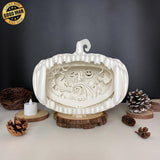 Nightmare Before Christmas - 3D Pop-up Light Box Pumpkin File - Cricut File - LightBoxGoodMan - LightboxGoodman