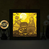 Nightmare Before Christmas 4 – Paper Cut Light Box File - Cricut File - 20x20cm - LightBoxGoodMan - LightboxGoodman