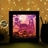 Nightmare Before Christmas 4 - Paper Cutting Light Box - LightBoxGoodman - LightboxGoodman