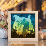 Nightmare Before Christmas 5 – Paper Cut Light Box File - Cricut File - 20x20cm - LightBoxGoodMan - LightboxGoodman