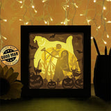 Nightmare Before Christmas 5 - Paper Cutting Light Box - LightBoxGoodman - LightboxGoodman