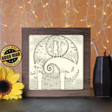 Nightmare Before Christmas 7 Square - Paper Cutting Light Box - LightBoxGoodman - LightboxGoodman