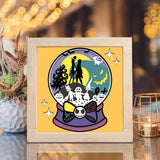 Nightmare Before Christmas 8 – Paper Cut Light Box File - Cricut File - 20x20cm - LightBoxGoodMan