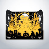 Nightmare Before Christmas - Paper Cut Mini-Showcase File - Cricut File - 10x12cm - LightBoxGoodMan - LightboxGoodman