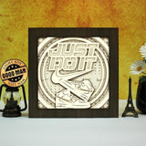 Nike Just Do It - Paper Cut Light Box File - Cricut File - 20x20cm - LightBoxGoodMan - LightboxGoodman