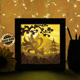 Nine Tails Fox - Paper Cutting Light Box - LightBoxGoodman - LightboxGoodman