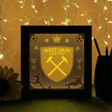 Nottingham Forest - Paper Cutting Light Box - LightBoxGoodman - LightboxGoodman