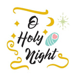 O Holy Night - Cricut File - Svg, Png, Dxf, Eps - LightBoxGoodMan