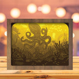 Octopus - Paper Cutting Light Box - LightBoxGoodman