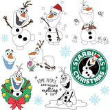 Olaf Frozen - Cricut File - Svg, Png, Dxf, Eps - LightBoxGoodMan - LightboxGoodman