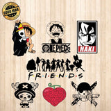 One Piece 2 - Cricut File - Svg, Png, Dxf, Eps - LightBoxGoodMan - LightboxGoodman