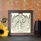 Optimus Prime - Paper Cutting Light Box - LightBoxGoodman - LightboxGoodman