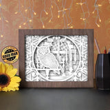 Owl 1 - Paper Cutting Light Box - LightBoxGoodman - LightboxGoodman