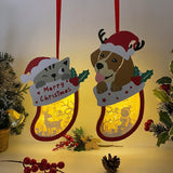 Pack 2 Christmas Land - Paper Cut Pet Light Box File - Cricut File - LightBoxGoodMan - LightboxGoodman