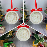 Pack 3 Christmas 1 - 3D Ornament Lantern File - Cricut File - LightBoxGoodMan - LightboxGoodman