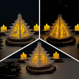 Pack 3 Christmas 3 - Pine Lantern File - Cricut File - LightBoxGoodMan - LightboxGoodman