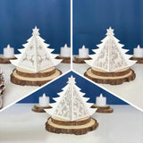 Pack 3 Christmas 5 - Pine Lantern File - Cricut File - LightBoxGoodMan - LightboxGoodman