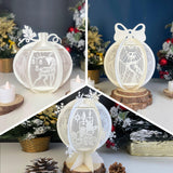 Pack 3 Christmas Mix 2 - Mix Lantern File - Cricut File - LightBoxGoodMan - LightboxGoodman