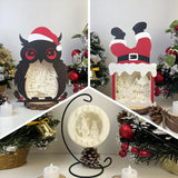 Pack 3 Christmas Mix 22 - 3D Pop-up Mix Light Box File - Cricut File - LightBoxGoodMan - LightboxGoodman