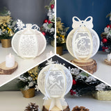 Pack 3 Christmas Mix 3 - Mix Lantern File - Cricut File - LightBoxGoodMan - LightboxGoodman