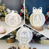 Pack 3 Christmas Mix 4 - Mix Lantern File - Cricut File - LightBoxGoodMan - LightboxGoodman