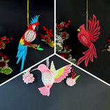 Pack 3 Different Aerial Creatures 3 - 3D Animal-shaped Lantern File - Cricut File - LightBoxGoodMan - LightboxGoodman