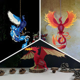 Pack 3 Different Aerial Creatures 4 - 3D Animal-shaped Lantern File - Cricut File - LightBoxGoodMan - LightboxGoodman