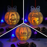 Pack 3 Halloween 1 - Globe Lantern File - Cricut File 1 - LightBoxGoodMan