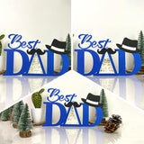 Pack 3 Happy Father's Day - Best Dad Papercut Lightbox File - 7x11.3" - Cricut File - LightBoxGoodMan - LightboxGoodman