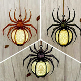 Pack 3 Horror Spider - 3D Spider Lantern File - Cricut File 1 - LightBoxGoodMan