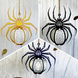 Pack 3 Horror Spider - 3D Spider Lantern File - 8x9" - Cricut File - LightBoxGoodMan - LightboxGoodman