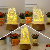 Pack 3 Love 2 - 3D Dome Lantern File - Cricut File - LightBoxGoodMan - LightboxGoodman