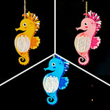 Pack 3 Lovely Seahorse - 3D Seahorse Lantern File - 11.3x5.6" - Cricut File - LightBoxGoodMan - LightboxGoodman