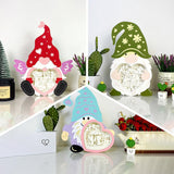 Pack 3 Valentine - Paper Cut Love Gnome Light Box File - Cricut File - LightBoxGoodMan - LightboxGoodman