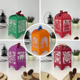 Pack 5 Christmas 1 - Paper Cut Lantern File - Cricut File - 10,5x20,6cm - LightBoxGoodMan - LightboxGoodman