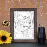 Panda 1 - Paper Cutting Light Box - LightBoxGoodman - LightboxGoodman