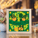 Patrick's Day 3 – Paper Cut Light Box File - Cricut File - 20x20cm - LightBoxGoodMan - LightboxGoodman