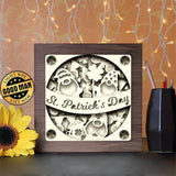 Patrick's Day 3 - Paper Cutting Light Box - LightBoxGoodman - LightboxGoodman