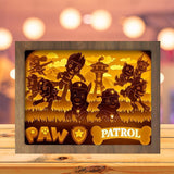 Paw Patrol - Paper Cutting Light Box - LightBoxGoodman - LightboxGoodman