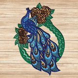 Peacock - Paper 3D Layered File - Cricut File - 20x20cm - LightBoxGoodMan - LightboxGoodman